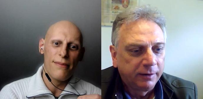 Alessio Pomaro e Giovanni Saggio
