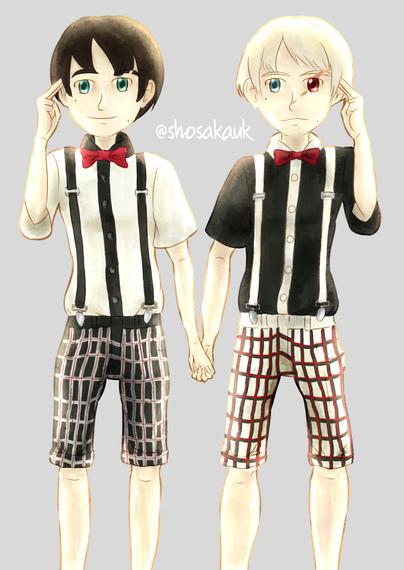 The Two Francis(es) - 2018 edition
[Holding hands while their other hands are placed on the side of their heads in a thinking position]

Left: York | Right: Zach