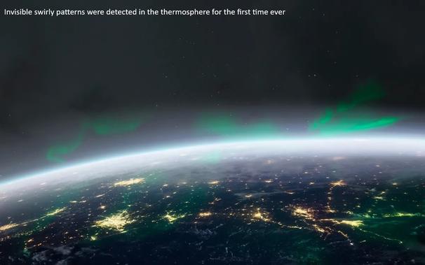 image - Invisible 'swirly patterns' were detected in the thermosphere for the first time ever