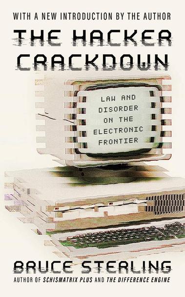'The Hacker Crackdown' book cover