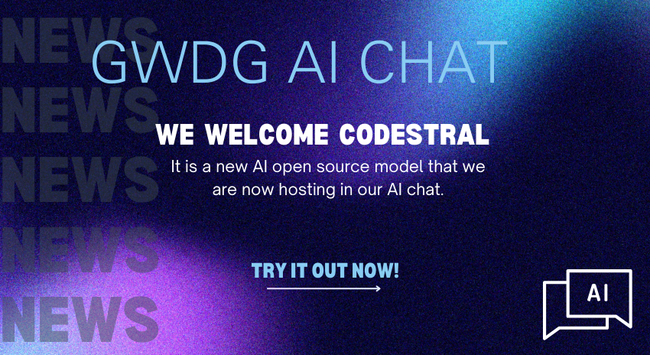 codestral - neu im GWDG AI Chat