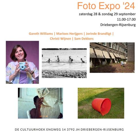 Flyer for my photography exhibition