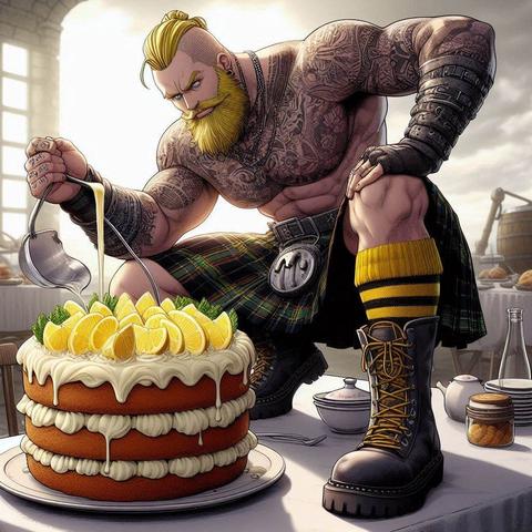 #TheLemonDrizzleMashedPotatoCake...