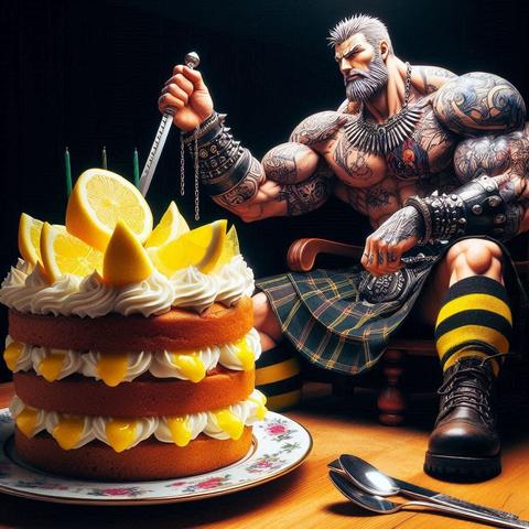#TheLemonDrizzleMashedPotatoCake with #BigSpoons...