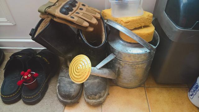 #CaptainRedBeanBear says, "It's #VeryRainy in #TheOutside..."