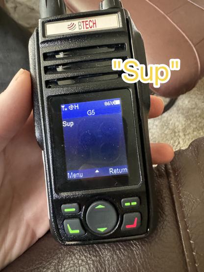 I will probably never write a message on this thing more than 12 characters
😂  #gmrs_pro