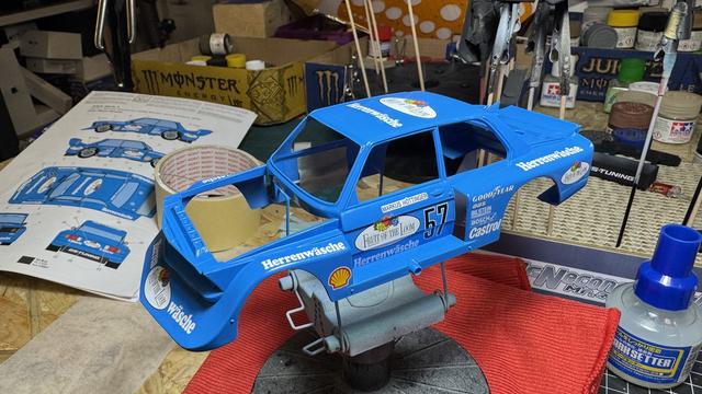 Picture of the body of an Italieri BMW 320 Group 5 in 1:24