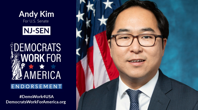 Andy Kim for NJ-Sen endorsement