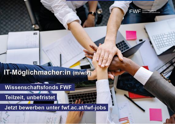 Stellenangebot beim FWF: IT-Möglichmacher:in