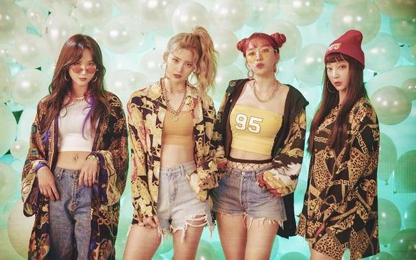 promotional pic of EXID from their Lady comeback