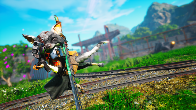 This is like the most Biomutant a pic can get. Your character ALWAYS has a right eyepatch. Yet somehow the animators didn't think about it.