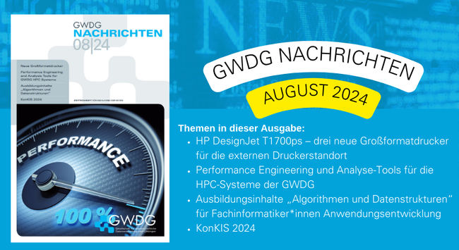 GWDG Nachrichten 2024-08