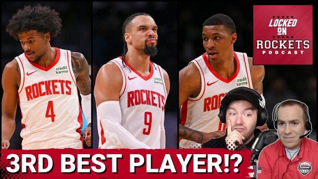Houston Rockets 3rd Best Player? Is It Dillon Brooks, Jalen Green Or Jabari Smith Jr.?
