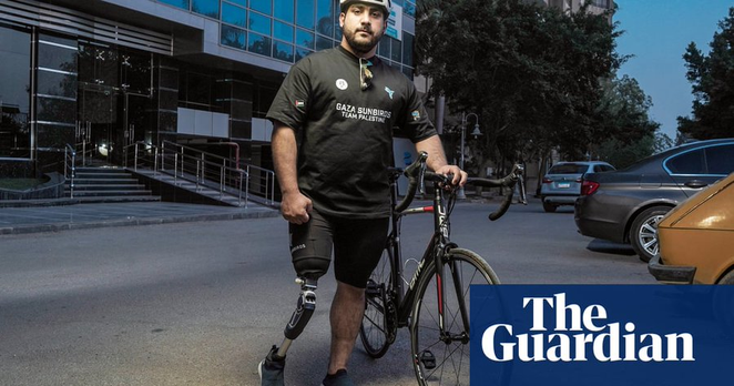Il mio sogno paralimpico: l'amputato di Gaza pedala per la Palestina – video