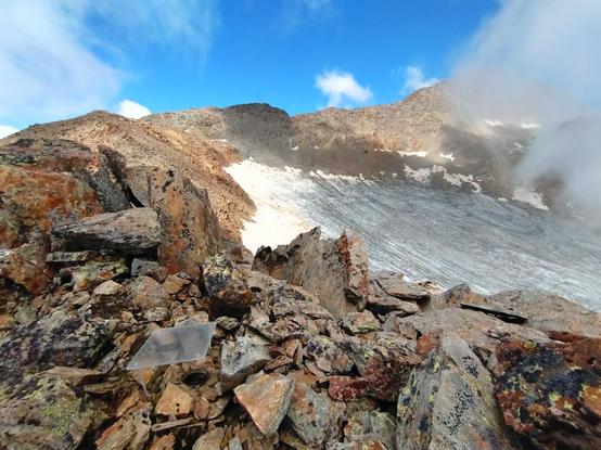 Our highest pitfall trap yet installed at an elevation of 3300m close to glaciers.