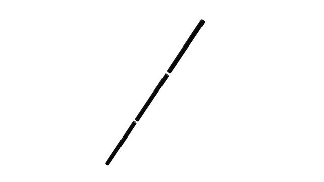 Zerbrochener Gerichtsstab. Signatur: Landesarchiv Baden-Württemberg, Staatsarchiv Ludwigsburg B 114 Bü 8206