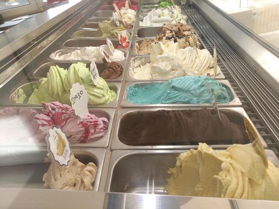 Eisauslage im Cristalli Hoffenheim