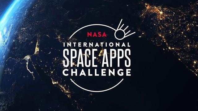 graphic - NASA International Space Apps Challenge header image