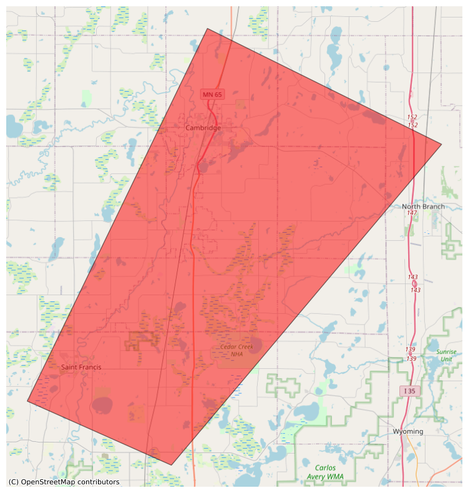 Tornado Warning -  - NWS Twin Cities/Chanhassen MN