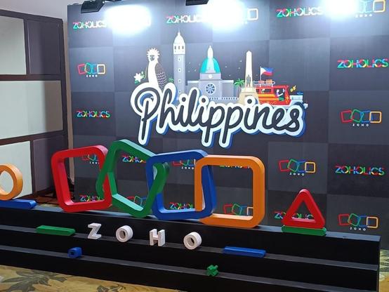 The photo opp setup at Zoholics Philippines 2024