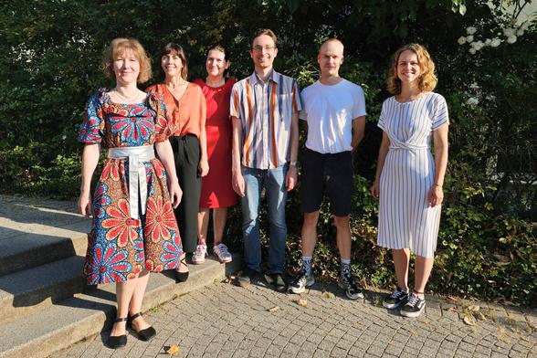 Das Projektteam „Evaluation des Sozialpädagogischen Teamteachings" an der EAH Jena; Foto: Christina Nolte