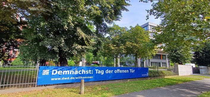 Die DWD-Zentrale in Offenbach am Main