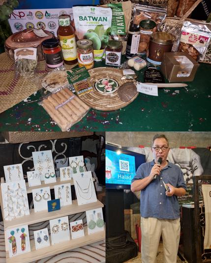 Mike Claparols, chair of the Negros Trade Fair, explains 'Halad', the theme of this year's event. Food and fashion items are among the goods to be sold at the trade fair, which features #MSMEs