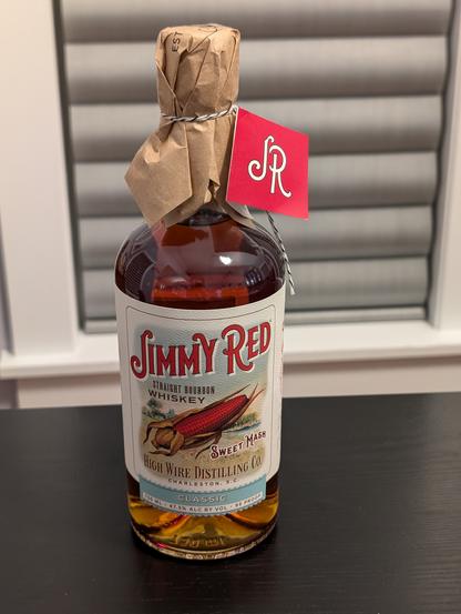 High Wire Distilling Jimmy Red Straight Bourbon Whiskey