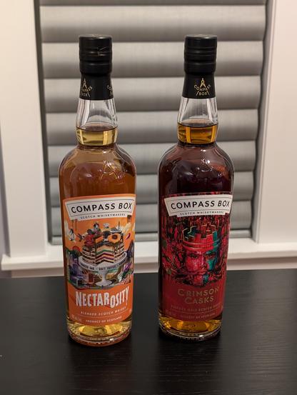 Compass Box Nectarosity and Crimson Casks