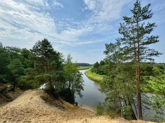 Quite beautiful spot at Pilica river.