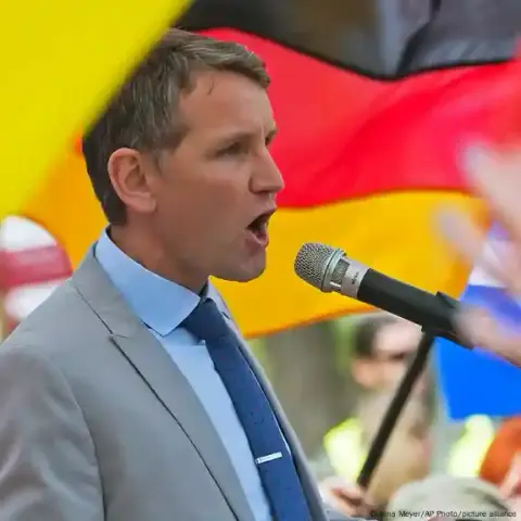 Björn Höcke, le chef de file de l'AfD en Thuringe, est connu pour sa rhétorique extrémiste