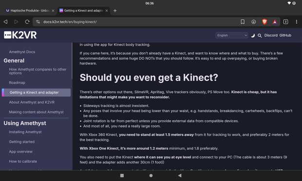 Kinect nonono
