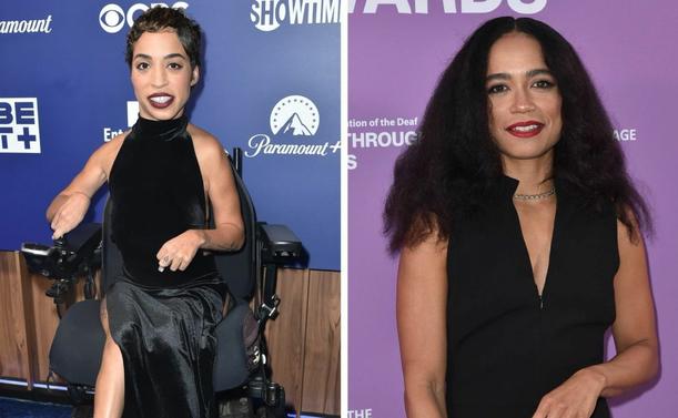 photos of Jillian Mercado and Lauren Ridloff