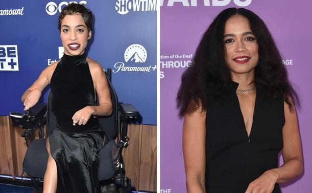 photos of Jillian Mercado and Lauren Ridloff