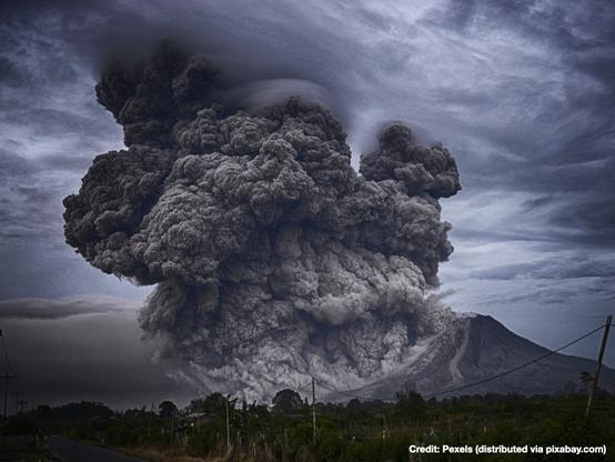 volcanic erruption