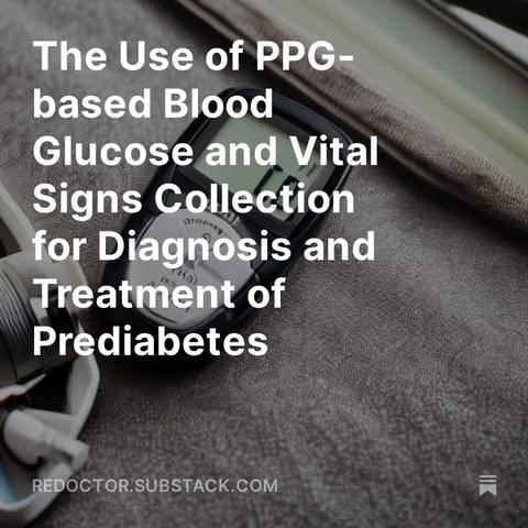 🚀 Take control of your health with PPG testing! This revolutionary technology can help you stay one step ahead of prediabetes and diabetes. Learn more: https://re.doctor/can-ppg-testing-differentiate-between-prediabetes-and-diabetes/ #Prediabetes #HealthMatters #DiabetesAwareness #VitalSigns #diabetesmanagement #Telehealth #Health #HealthMonitoring #RemoteMonitoring
