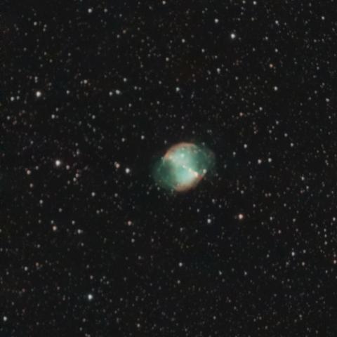 Astro image of M27 Dumbbell Nebula