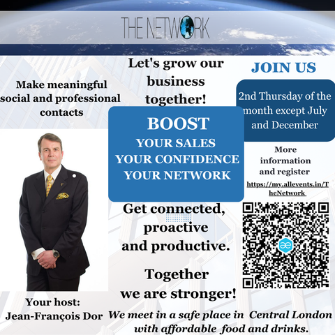 The Network welcomes you, make meaningful social and professional contacts. Get connected, proactive and productive. Together we are stronger