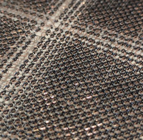 "Saratov-2" Ferrite Core Memory plate - zoomed