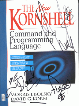 The book with Korn(band) member signatures on it