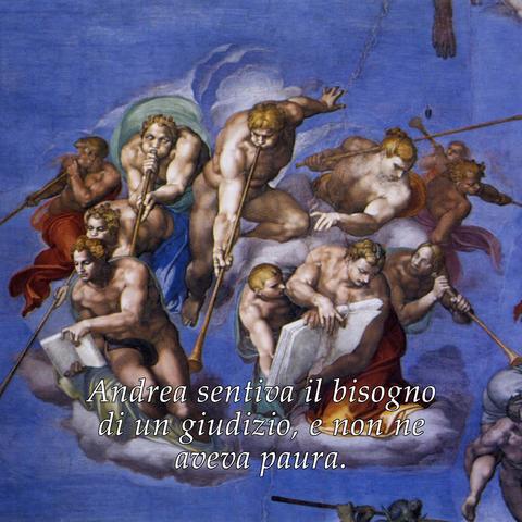 Giudizio universale, di Michelangelo Buonarroti (dettaglio).