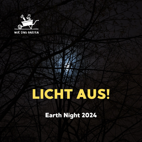 Dunkelheit im Garten