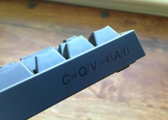 Leopold FC660C shows the Capacitance formula