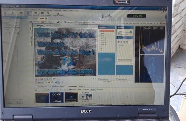 Amateur Radio Slow Scan TV