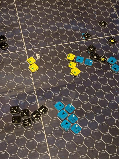 SFB Pleiades Turkey Shoot. These pictures are from the action on Turn 4.