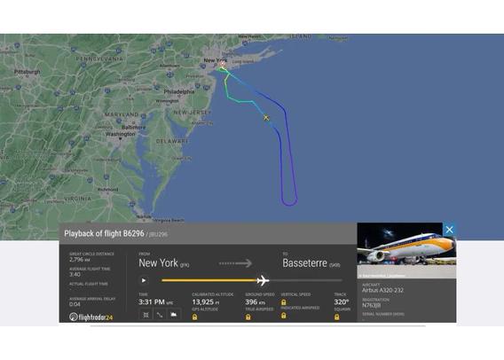 JetBlue Airways A320 flight JBU296 bound for St Kitts and Nevis.jpg