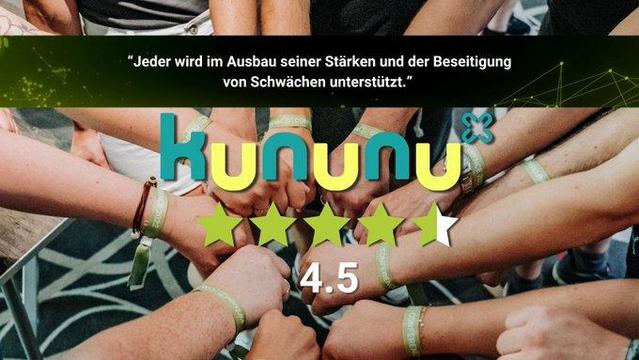 kununu Bewertung von virtual7 mit 4,5