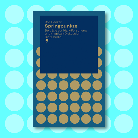 Cover des Buches von Rolf Hecker mit Titel: Springpunkte. Beiträge zur Marx-Forschung und »Kapital«-Diskussion