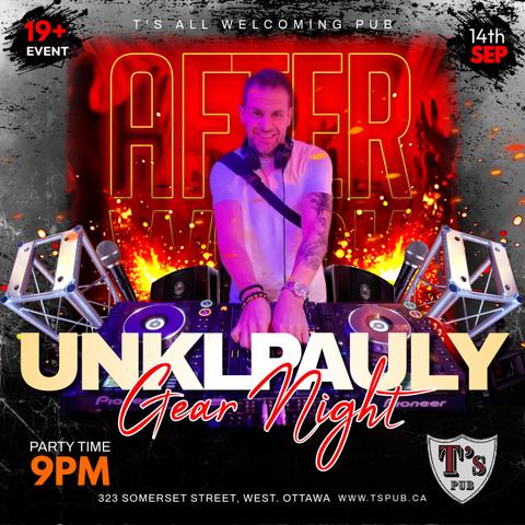 DJ UNKPAULY is mixing up the hottest tracks to keep the vibe going for Gear Night!