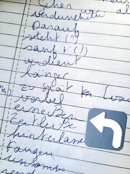 Handwritten ß